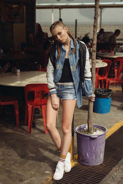 sofya olomskaya basic models female fashion singapore