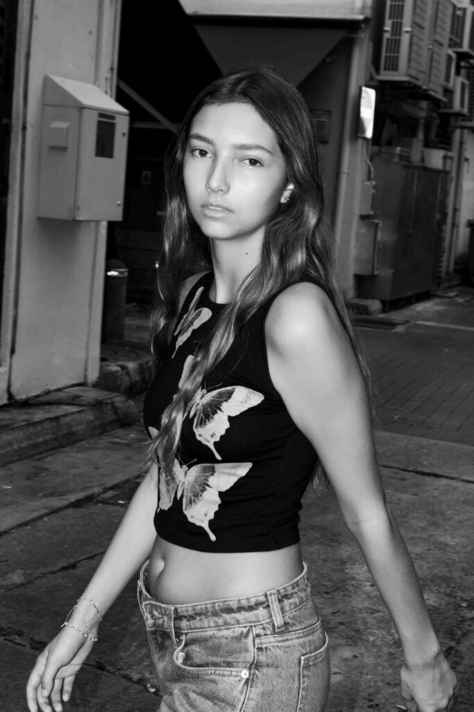 caroline basic models singapore female fashion