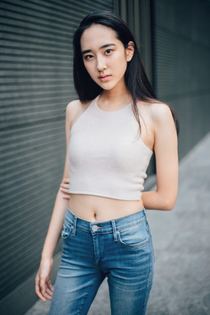 celine shin basic models female fashion singapore korea