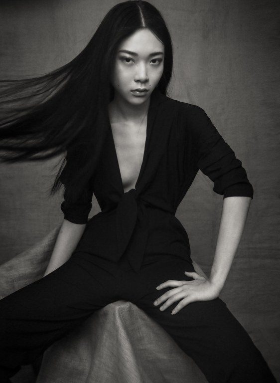 mavis zhang basic models singapore asia female fashion