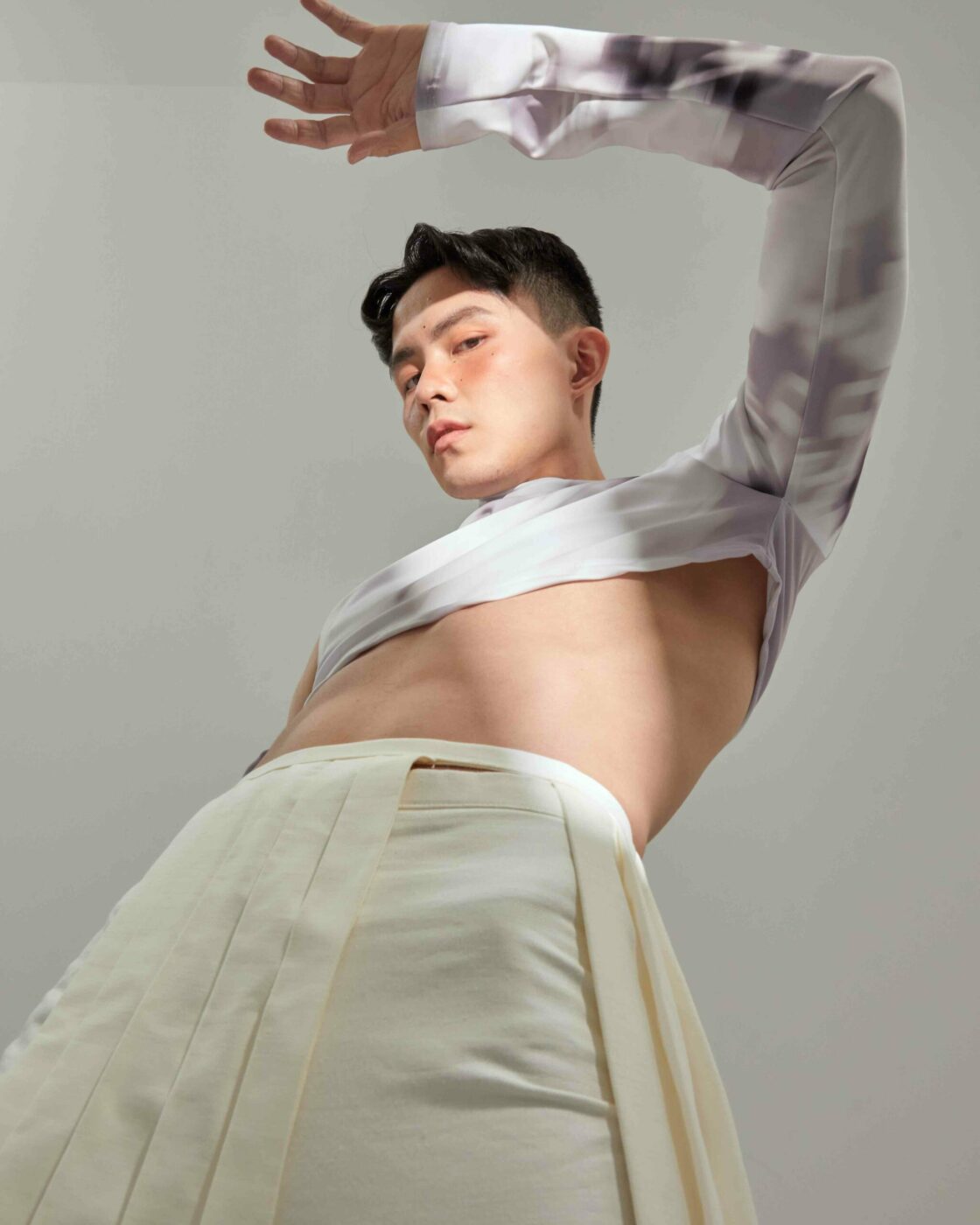 hanwei basic models singapore male model commercial fashion