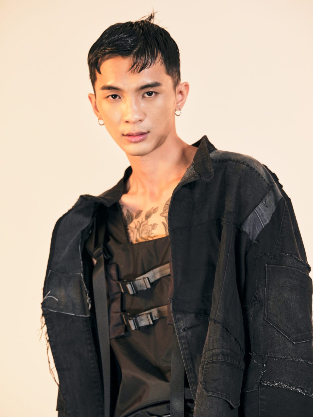 jingyu male model fashion basic models singapore commercial asian