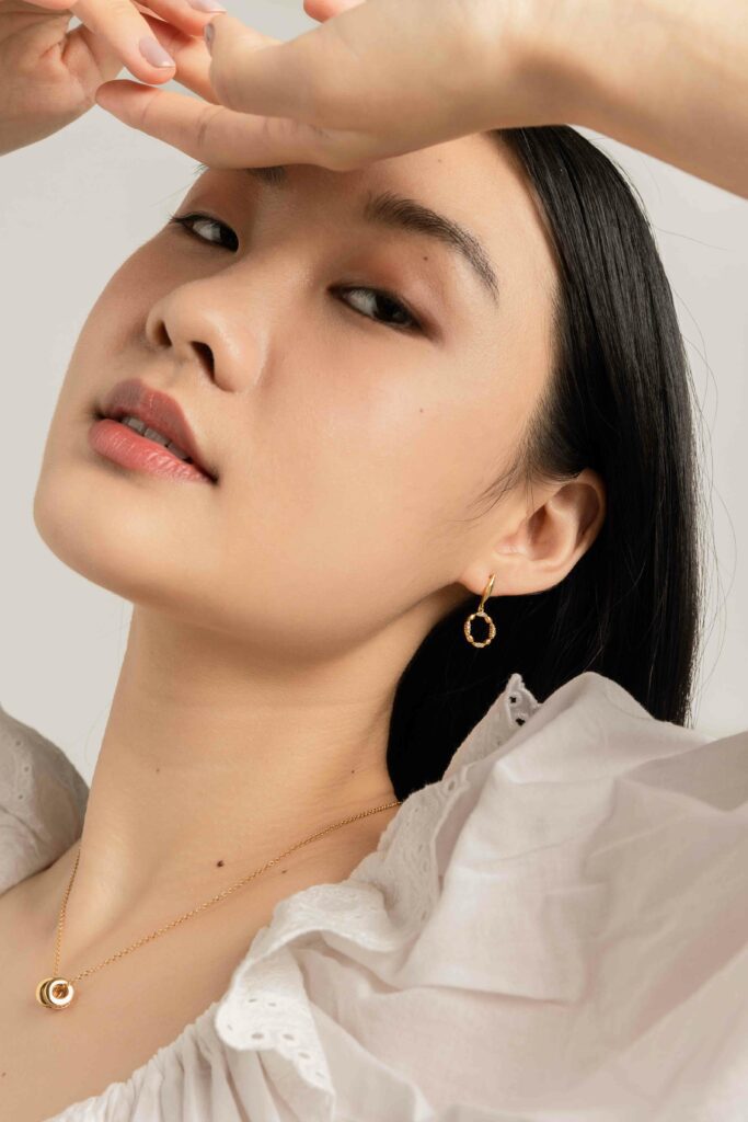 ellen wang basic models female fashion commercial asian