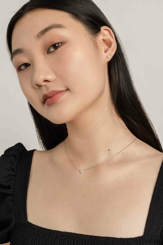 ellen wang basic models female fashion commercial asian