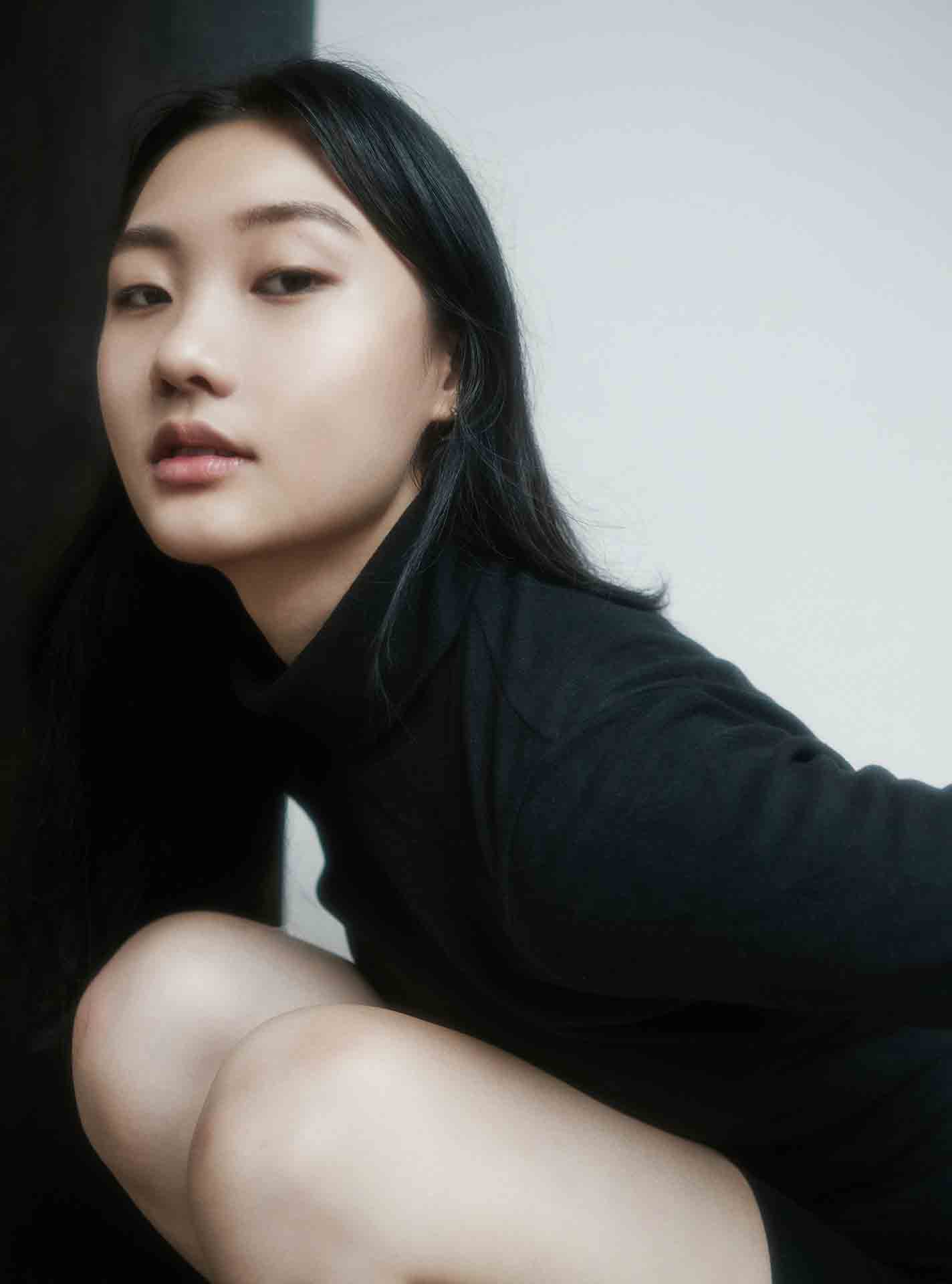 ellen wang basic models female fashion chinese asian