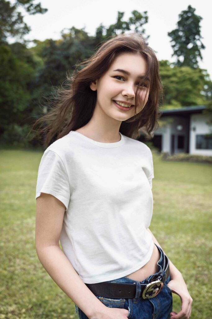 cleo bruns singapore basic models female fashion