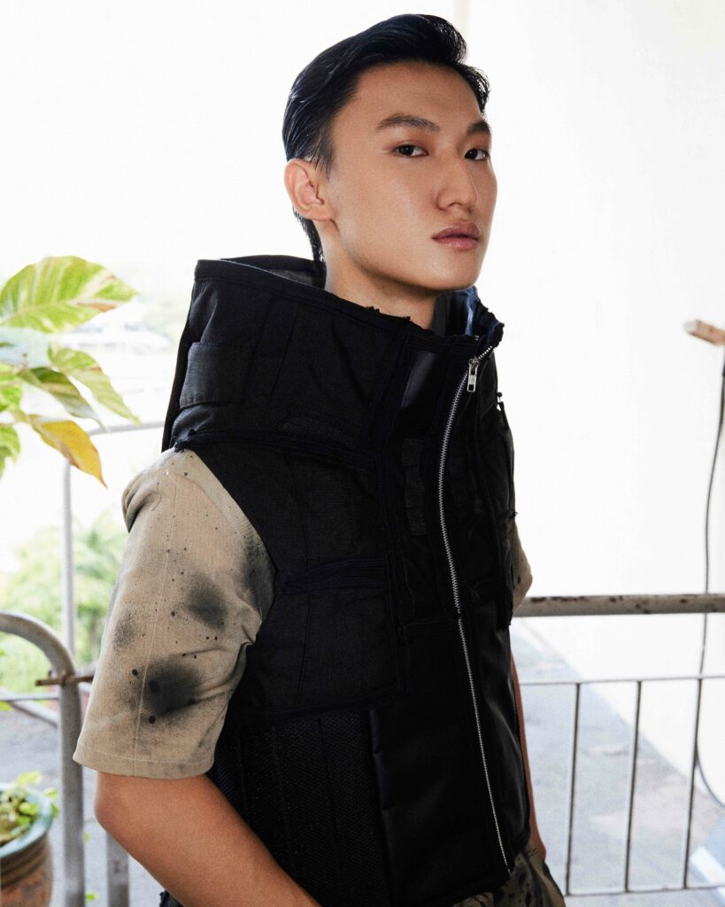 ming basic models male fashion commercial singapore model